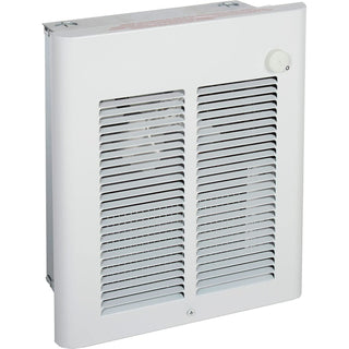 Berko Small Room Fan-Forced Wall Heater by Marley Engineered Products – 15.6"L x 12.2"W x 7.5"H, Northern White, Model SRA2027DSF