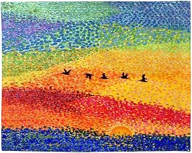 PM1528 Pelican Sunset Place Mat - 14 x 18 in. - Set of 4