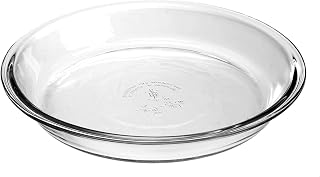 Anchor Hocking 67301L11 Glass Pie Dish, Set of 2