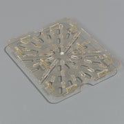 Carlisle FoodService Products 1 Count (Pack of 1) / Amber / Drain Grate Storage & Transport