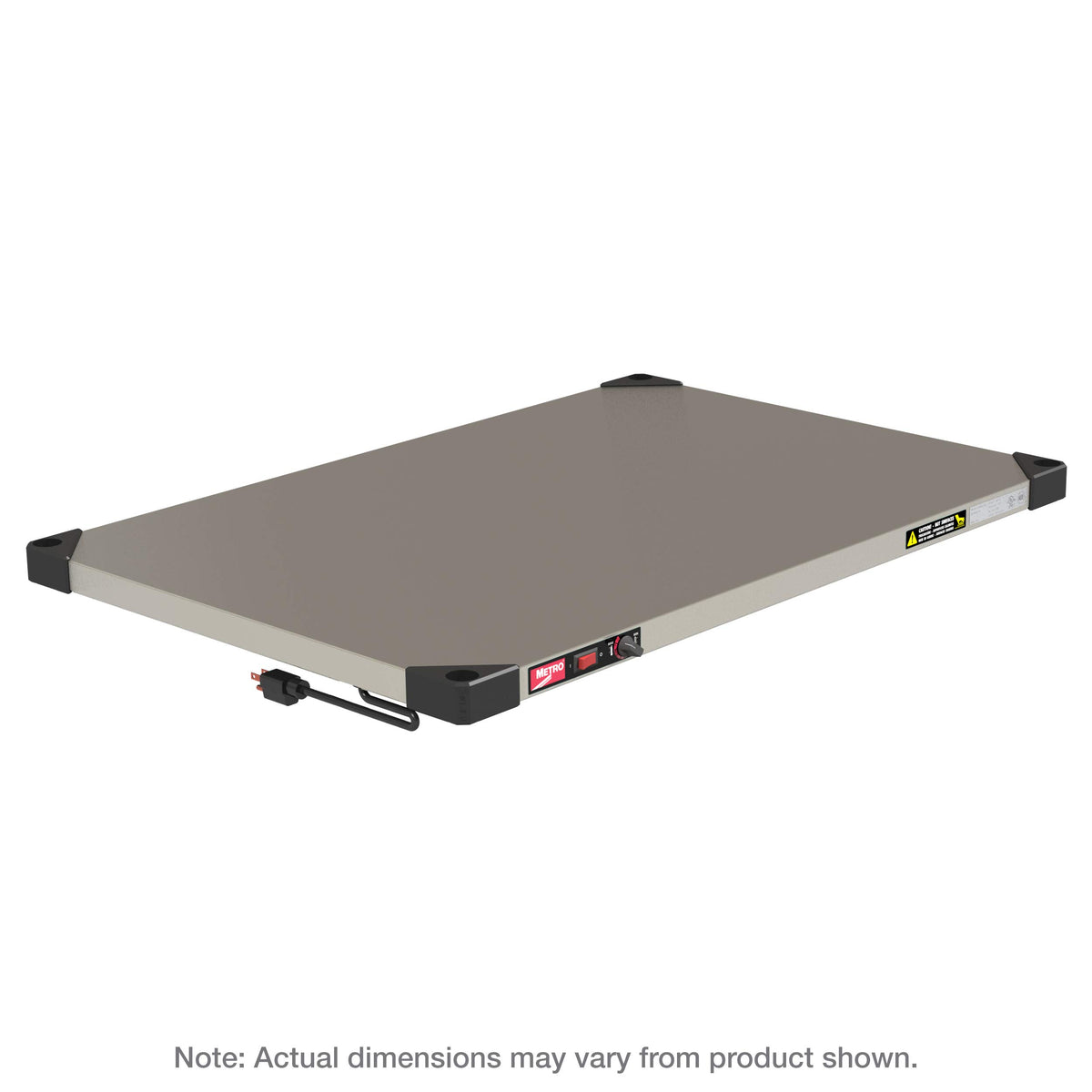 Super Erecta Hot Stainless Steel Heated Shelf by METRO – 24x42, Model HS2442
