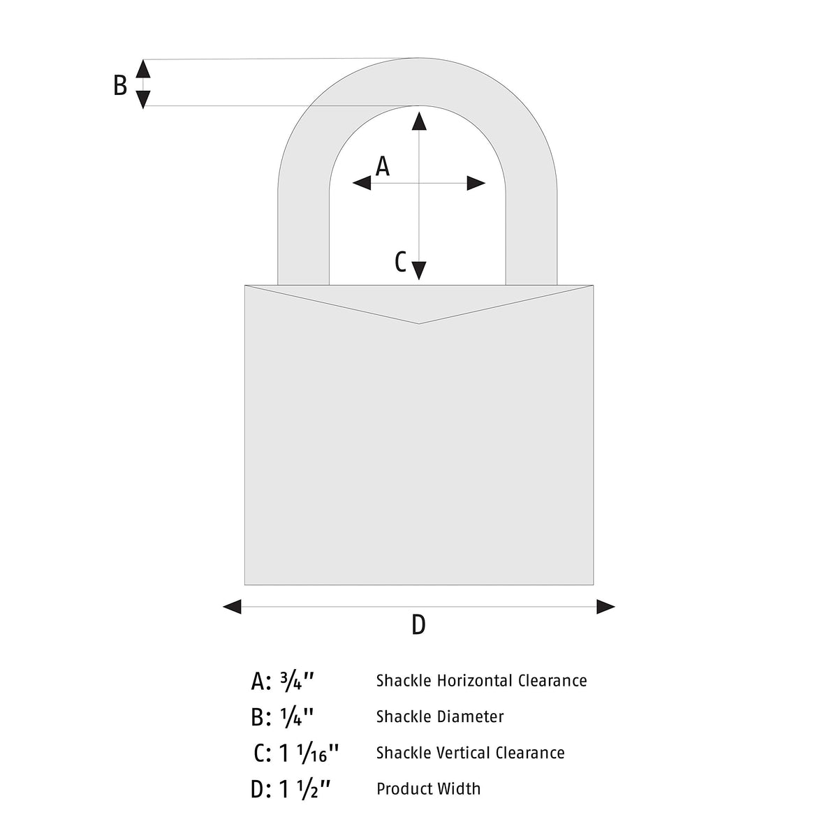 ABUS Purple / 1.5-Inch / Modern Keyed Padlocks