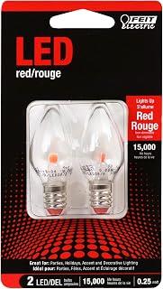 Feit Electric Accent LED Red Night Light - 2 Pack