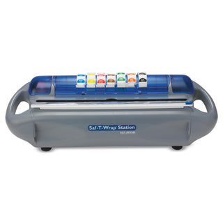 Carlisle FoodService Products Saf-T-Wrap Station by San Jamar – Plastic, Gray, Model SW1218