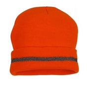 Bomber II Hi-Vis Orange Jacket J26119 Winter Safety with Hi-Vis Orange Winter Weather Beanie Hat (Large) by TINGLEY – Quilted polyester, Safety Orange, Pack of 3, Model J26119.LG
