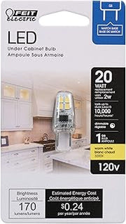 Feit Electric Feit BP20G8/830/LED 170 Lumen 3000K Dimmable LED G8, 120 Volts