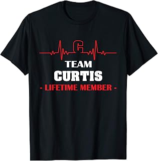 Team CURTIS lifetime member family youth shirt father's day