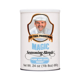 Chef Paul Prudhommes Pork and Veal Magic - 24 oz. can by Magic Seasoning Blends – 24 Ounces, Pack of 4