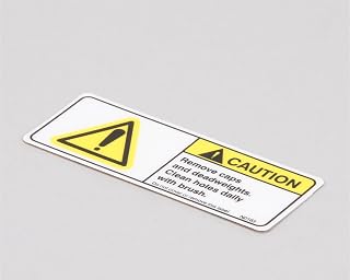Bki Decal, Remove Caps, Clean N0163 - Genuine OEM Replacement Part