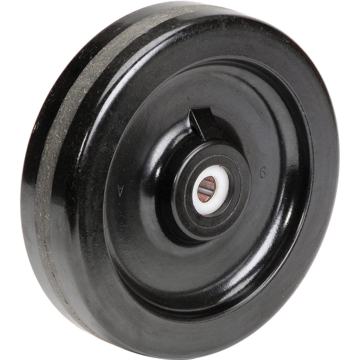Global Industrial 5/8 Molded Plastic Wheel - Axle Size 5/8" by Casters, Wheels & Industrial Handling – 8"L x 8"W x 2"H, Plastic, Model CW-820-PH 5/8