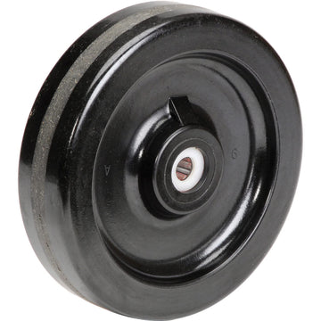 Global Industrial 5/8 Molded Plastic Wheel - Axle Size 5/8" by Casters, Wheels & Industrial Handling – 8"L x 8"W x 2"H, Plastic, Model CW-820-PH 5/8