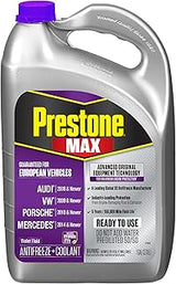 Prestone MAX Euro Violet 50/50 Antifreeze Automotive Coolant, Pack of One