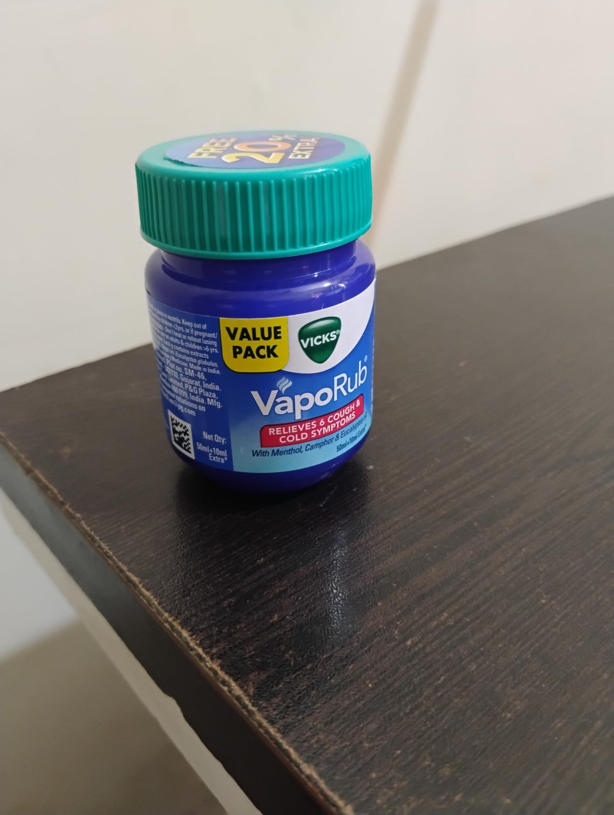 Vaporub 50ml/1.6oz Strong by Vicks – 1 Count (Pack of 1), Multicolour, Model Dummy July21_2020_368