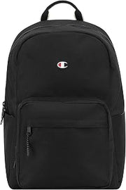 Champion Level Laptop Backpack with Padded Adjustable Straps, Water Bottle Pocket for Work, Travel, Daily Use, Black, One Size