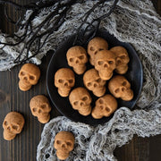 Skull Bite Cakelet by Nordic Ware – 2.5 Cup Capacity, 2.5 cups, Aluminum, Bronze, Model 94948