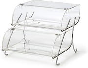 Rosseto BAK200M 2-Shelf Bakery Display Case, Clear