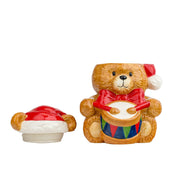 Little Drummer Bear Canister by 10 Strawberry Street – Medium, 61.0 fluid_ounces, Brown, Model TED-29-40-001-DS