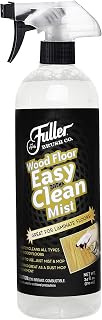 Fuller Brush Wood Floor Easy Clean Mist with Sprayer – 24 oz Gentle Cleaner with Vinegar for Hardwood & Laminate Floors – Removes Dirt, Dust & Stains – Safe for All Wood Finishes (Bottle with Sprayer)