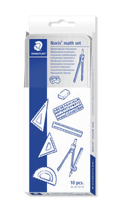 Noris Club Mathematical Set by STAEDTLER – Einzelpackung, Metal, Model 557 10