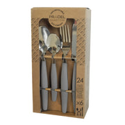Amefa 24-piece cutlery set / Gray / Taille unique Flatware Sets