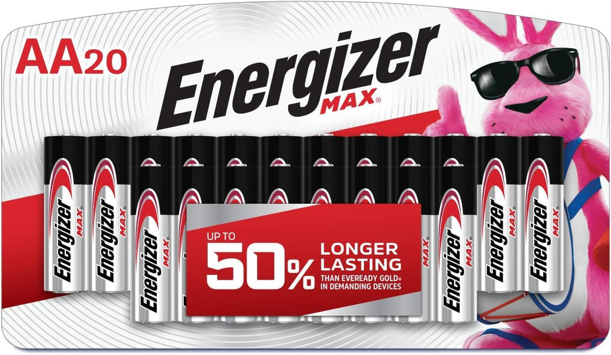 Energizer Multicolor / 20 Count (Pack of 12) / AA AA