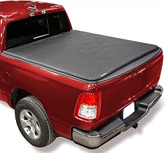 LEER FOLDITUP Soft Folding Tonneau Cover, Fits 2019-2026 GM Silverado/Sierra with 5'8" Truck Bed