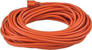 Global Industrial 100 Ft. Outdoor Extension Cord, 14/3 Ga, 13A, Orange