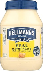 HELLMANN'S Mayonnaise Real Mayo, 30 Ounce (Pack of 15)