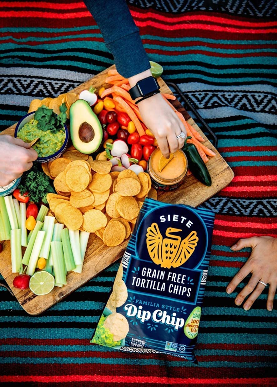 Siete Dip Chip / 5 Ounce (Pack of 3) / 3 Tortilla