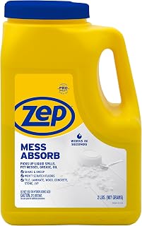 Zep Mess Absorb Hard Floor Spill Absorbent, 2 lbs (Pack of 1)