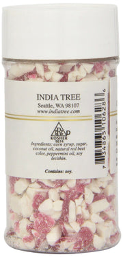 Peppermint Crunch Decoratifs by India Tree – 2.3 Ounce (Pack of 3), Mint Green with Reddish Undertones, Model 10628