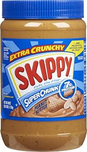 SKIPPY Peanut Butter, Super Chunk, 40 Ounce