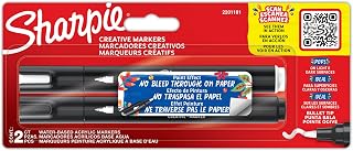 Sharpie Acrylic Marker, Round Tip, 2 Pieces Bls