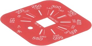 Magikitch'N A6087302 Mkg Thermostat Label, 150° to 550° F