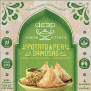 Samosa with Chutney by Tandoor Chef – 12 Ounce (Pack of 6), Pack of 6
