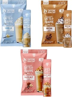 The Frozen Bean Frappe & Latte Instant Mix - Vanilla Bean & Mocha & Hazelnut