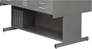 Safco Products Flat File High Base for 5-Drawer 4998GRR Flat File, Sold Separately, Gray