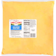 Trans Fat Free Aged Cheddar Cheese Sauce in Pouch by Land O Lakes – 106 oz", Pack of 6