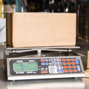 Tor Rey QC-20/40 40 lb. Table Top Counting Scale by Torrey – Stainless Steel, Silver, Model QC-20/40 Series