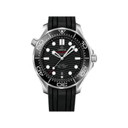 Seamaster Automatic Black Dial Men's Watch by Omega – Silver, Model 210.32.42.20.01.001