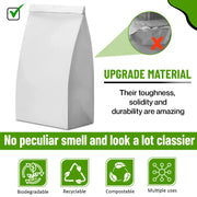 Glownary 500 / White / 4.0 pounds Food Storage Bags