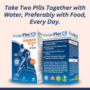 Glucosamine + INVIGOFLEX CS Joint Support Supplement Bundle by Dona – Commercial Grade