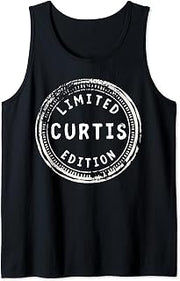 Limited Edition Curtis Cool and Unique Gift Idea Tank Top