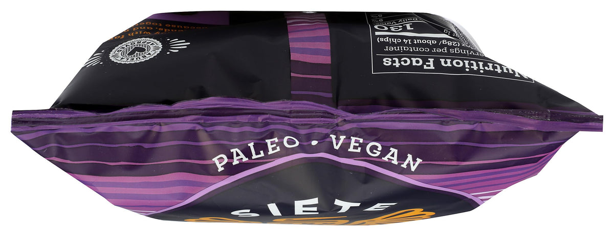 Siete No Salt / 5 Ounce (Pack of 1) / No Color Tortilla