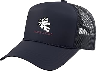 Curtis High School Warriors Track & Field Trucker Hat with Adjustable Mesh Back