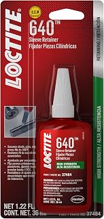 Loctite 37484-6PK High Strength Sleeve Retainer 640-36 ml Bottle, (Pack of 6)