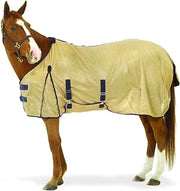 Centaur Softmesh Fly Sheet - Bellyband - Size:69 Color:Tan/Navy