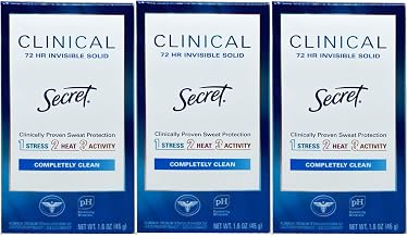 Secret Clinical Strength Invisible Solid Deodorant (1.6 oz., 3 pk.)