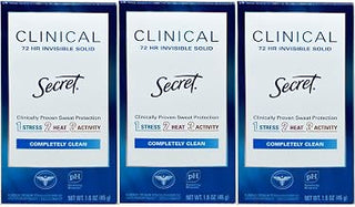 Secret Clinical Strength Invisible Solid Deodorant (1.6 oz., 3 pk.)
