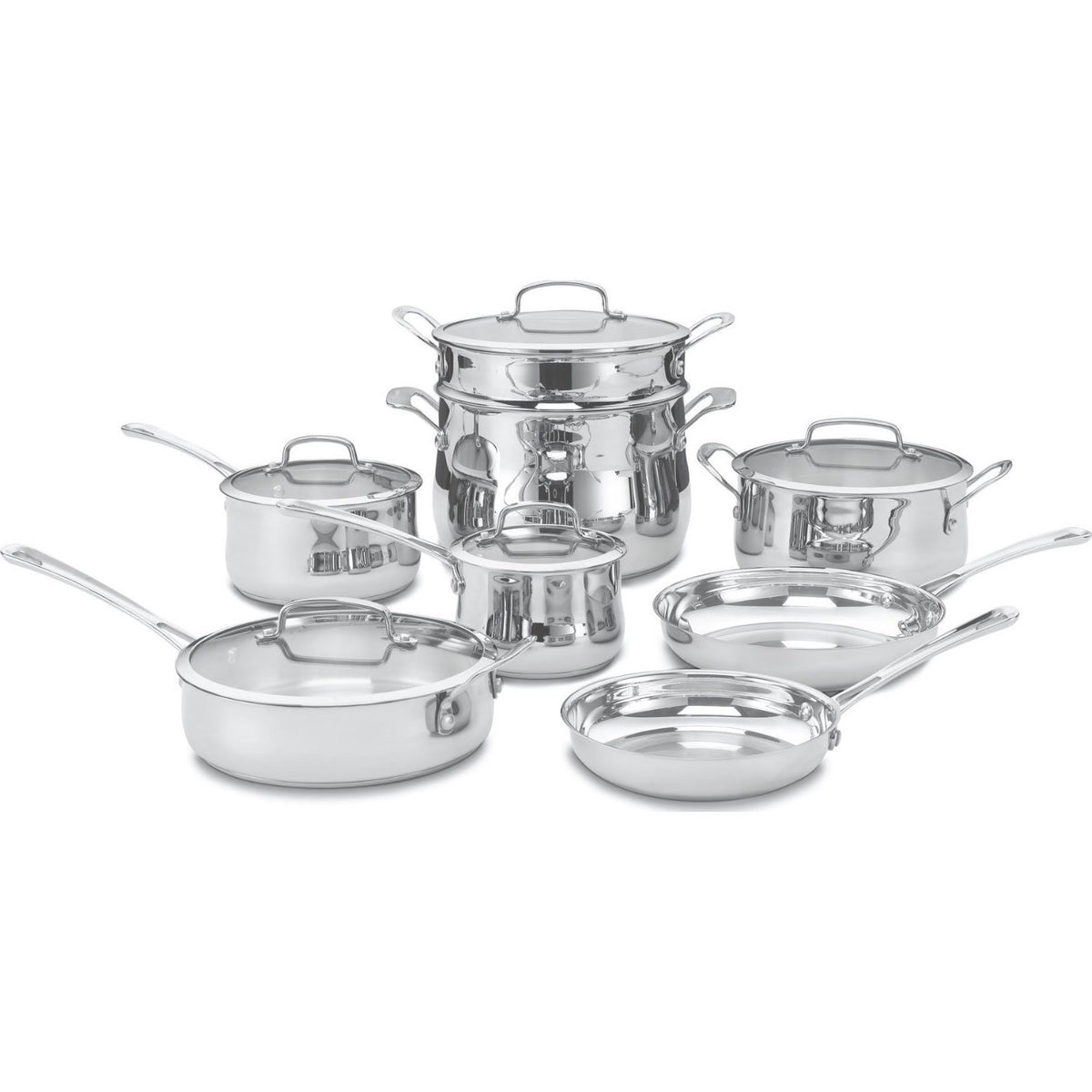 Cuisinart Stainless Steel / 3 Quarts / Cookware Set Cookware Sets